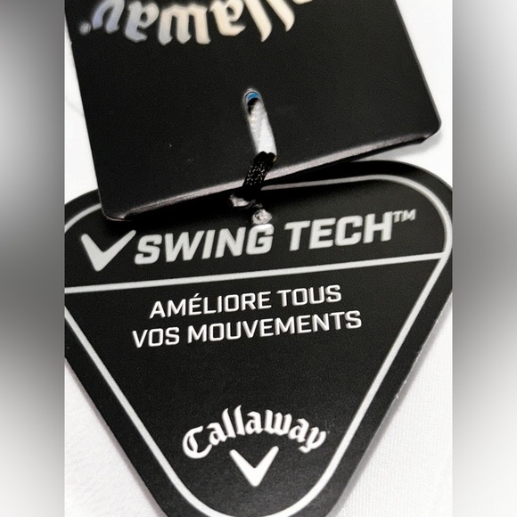 NEW Callaway Golf Jersey Swing Tech 1/4 Zip Women L High Neck Top - Picture 7 of 9